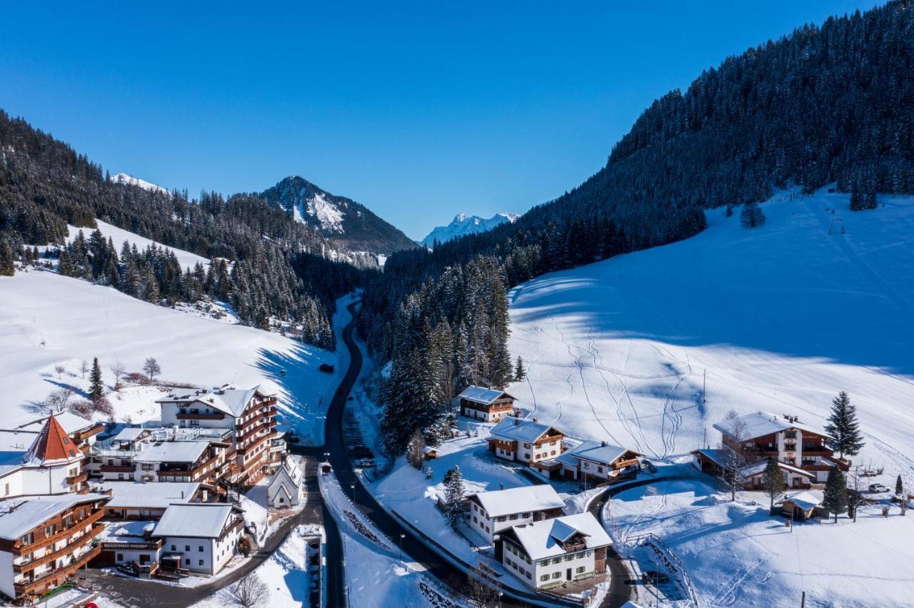 Hotel Thaneller Stadl Braeu Berwang Esterno foto